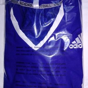 Adidas practice jersey,Blue&white
